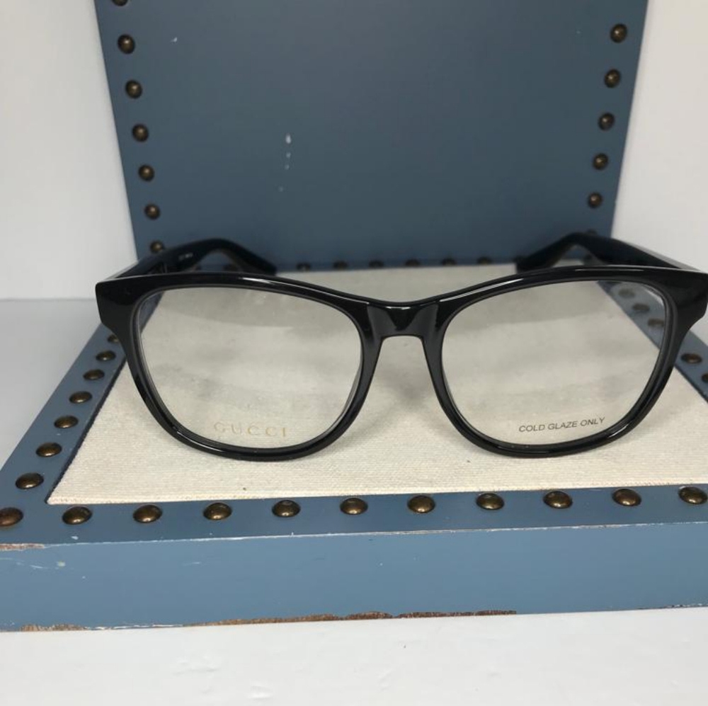 New 💯 Authentic Gucci Demo Square Men's Eyeglasses GG1344O 005 - Picture 5 of 12